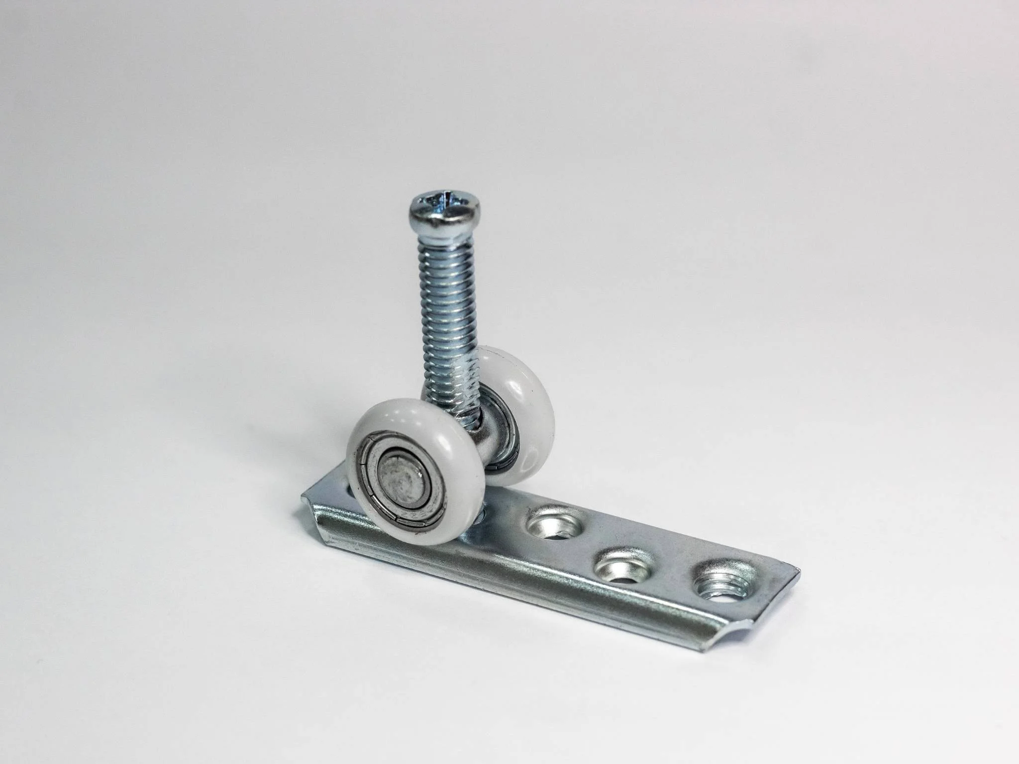 Roldana Convexa 2 Rodas Base Reta