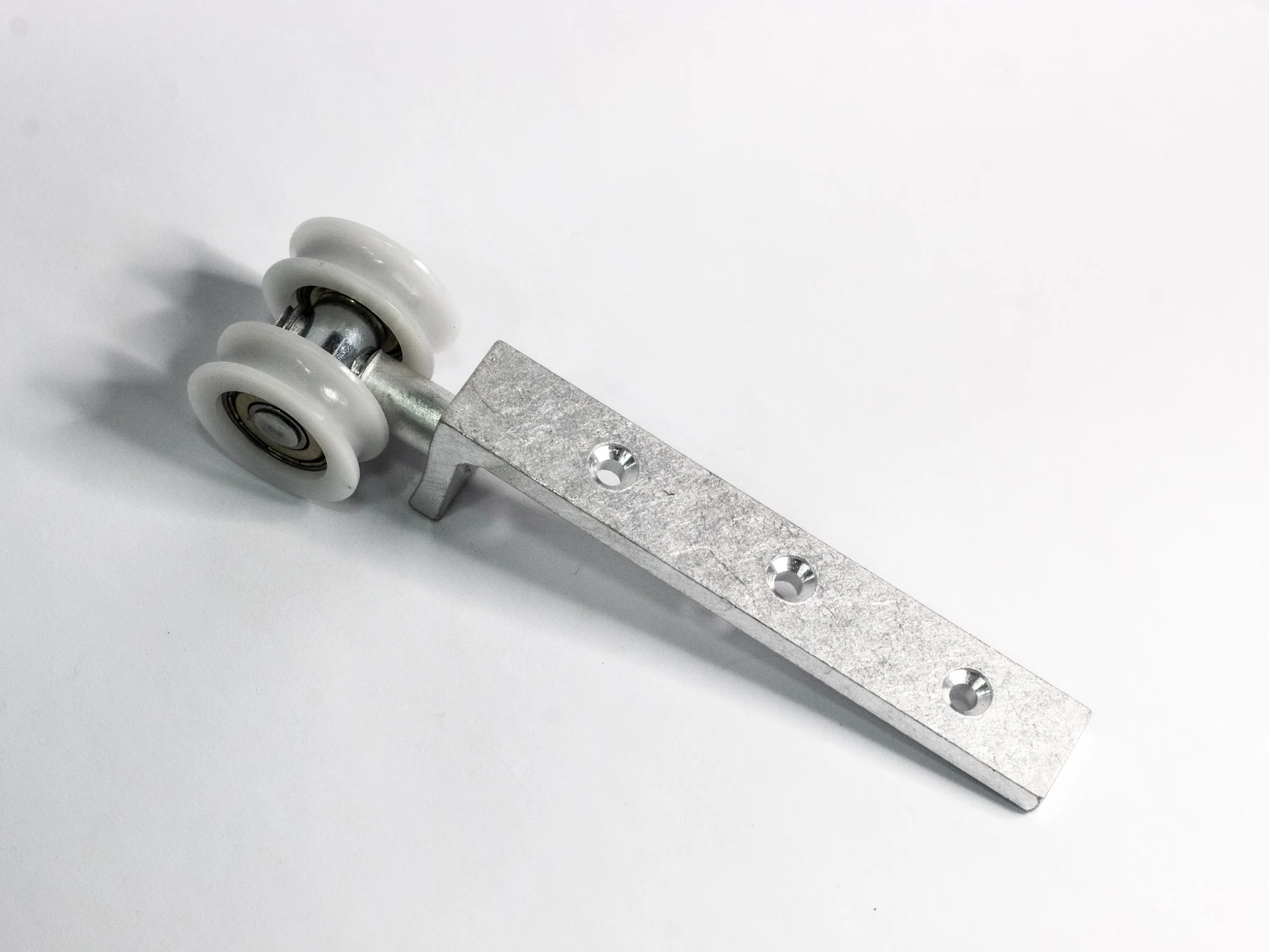 Roldana C&ocirc;ncava Girat&oacute;ria 2 Rodas Lateral Alum&iacute;nio