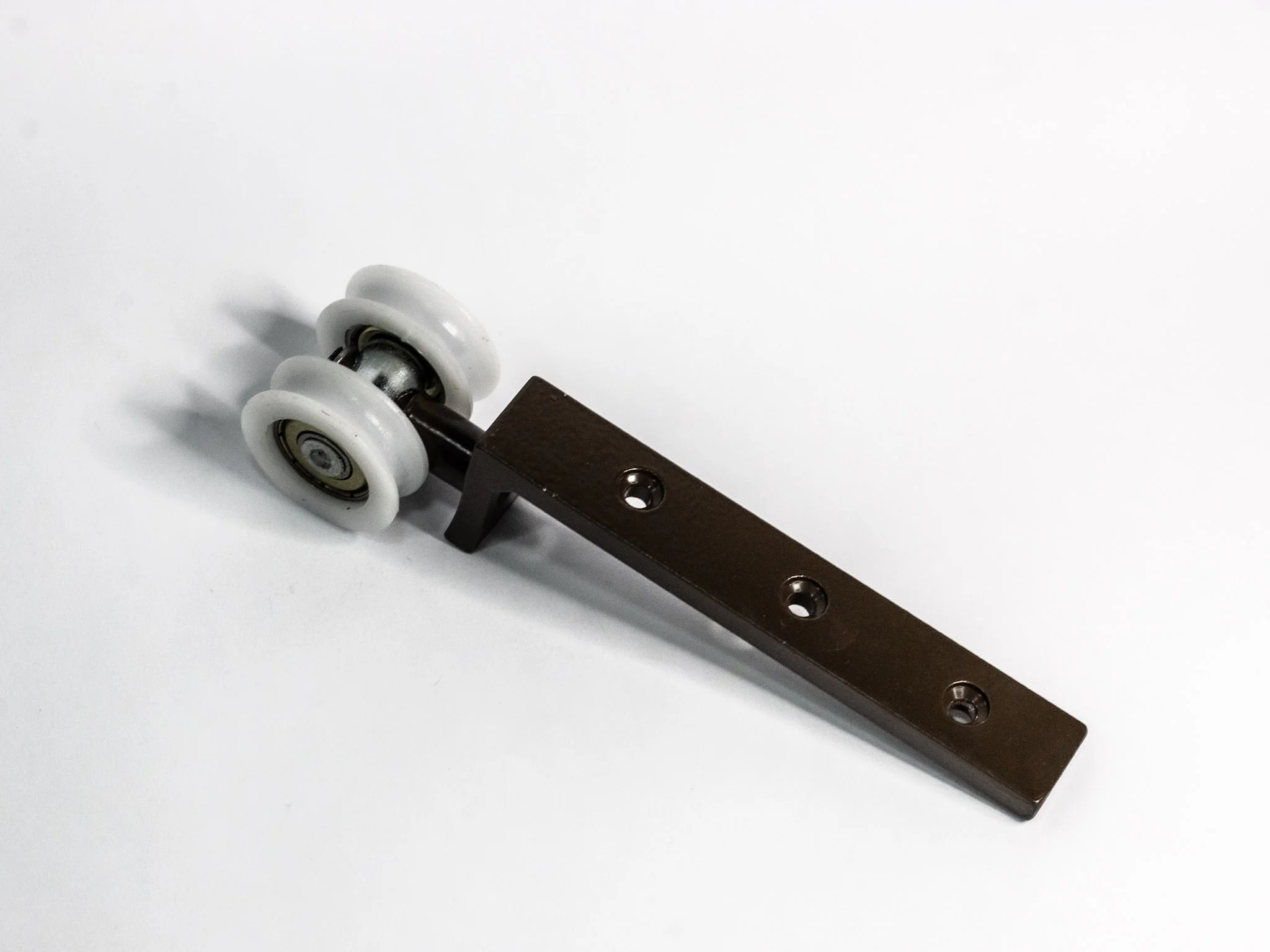 Roldana C&ocirc;ncava Girat&oacute;ria 2 Rodas Lateral Aluminio