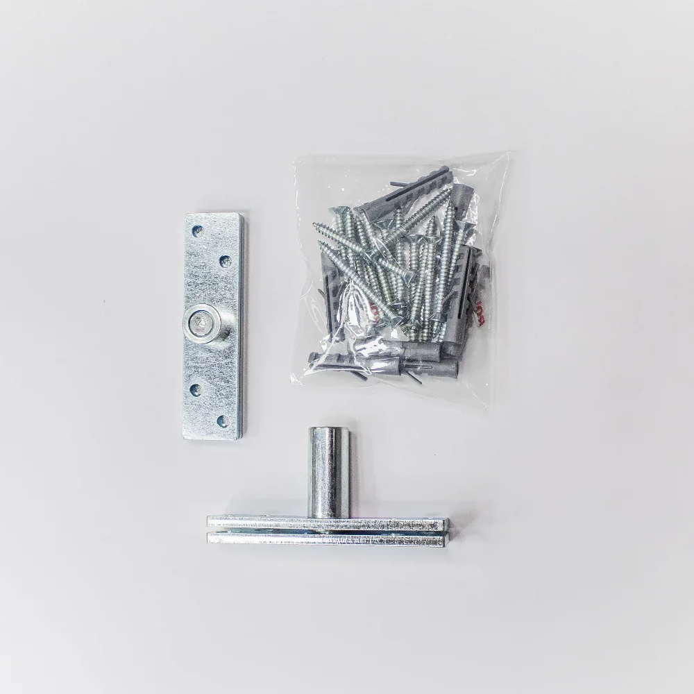 Pivotante Zincado Cromado em A&ccedil;o com Esfera 250kg