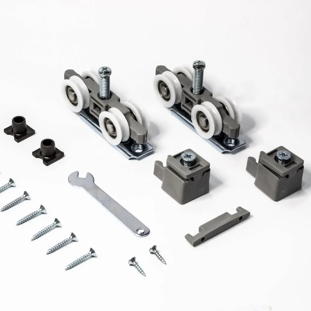 Roldana C&ocirc;ncava 4 rodas com Base em Poliacetal