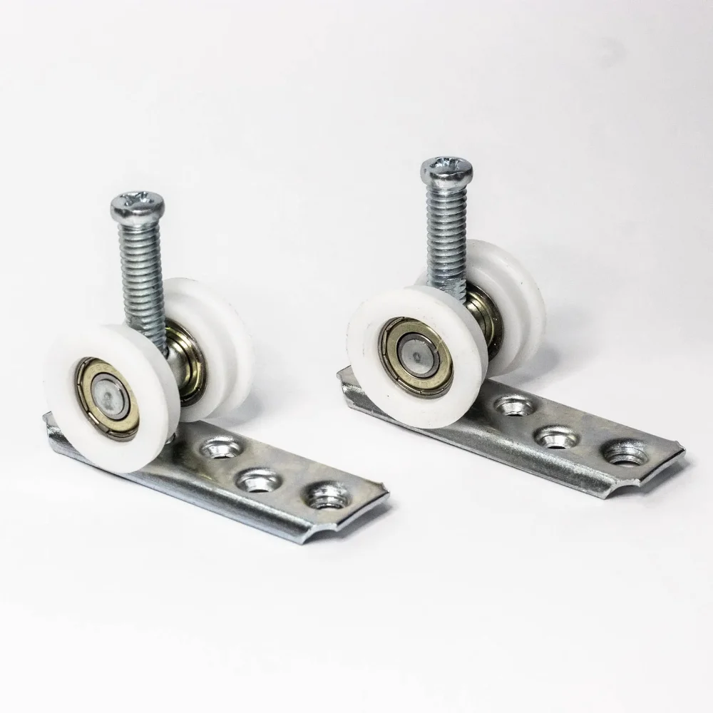 Roldana Reta 2 Rodas com Rolamento 