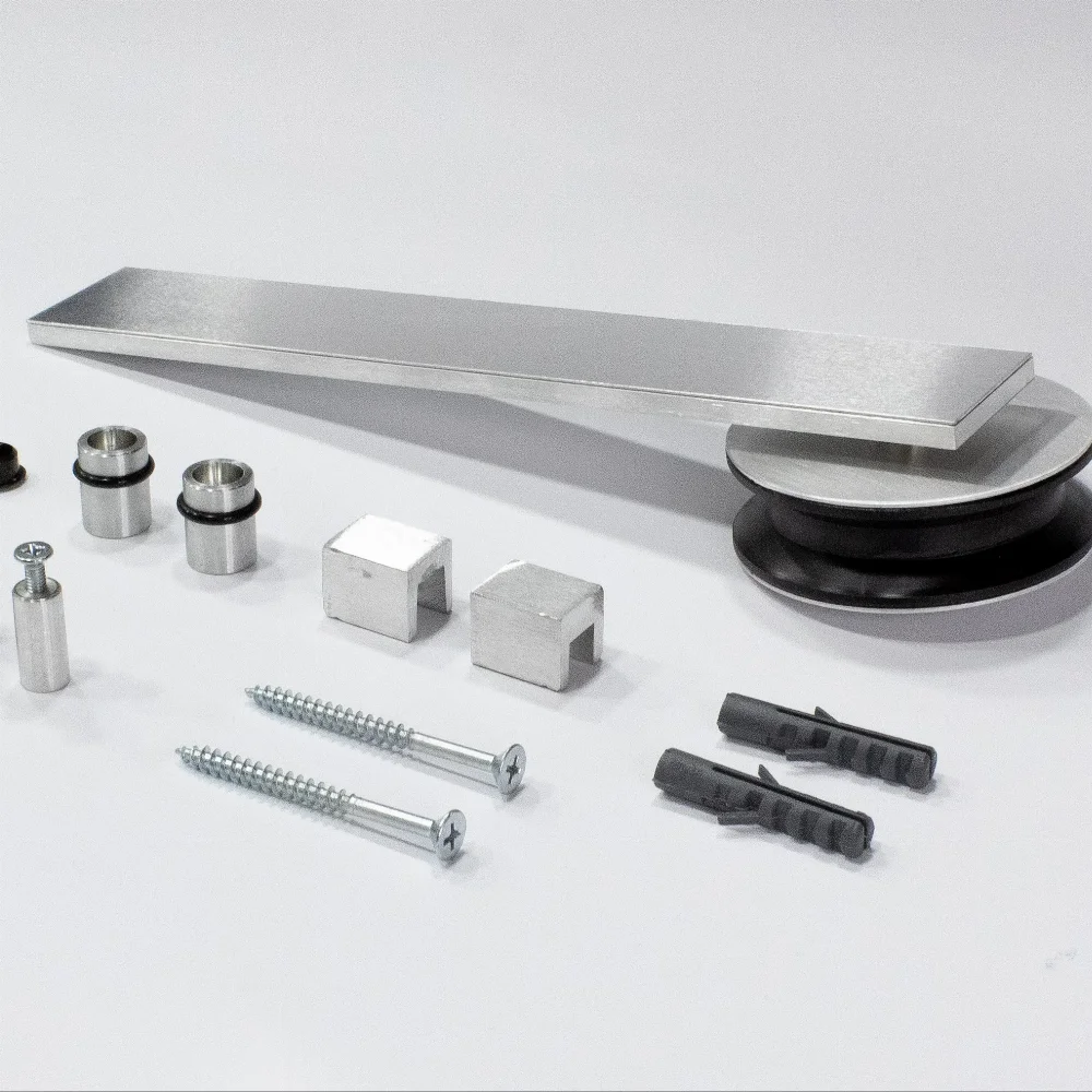 Kit Aparente  at&eacute; 50kg Pratic em Alum&iacute;nio Escovado